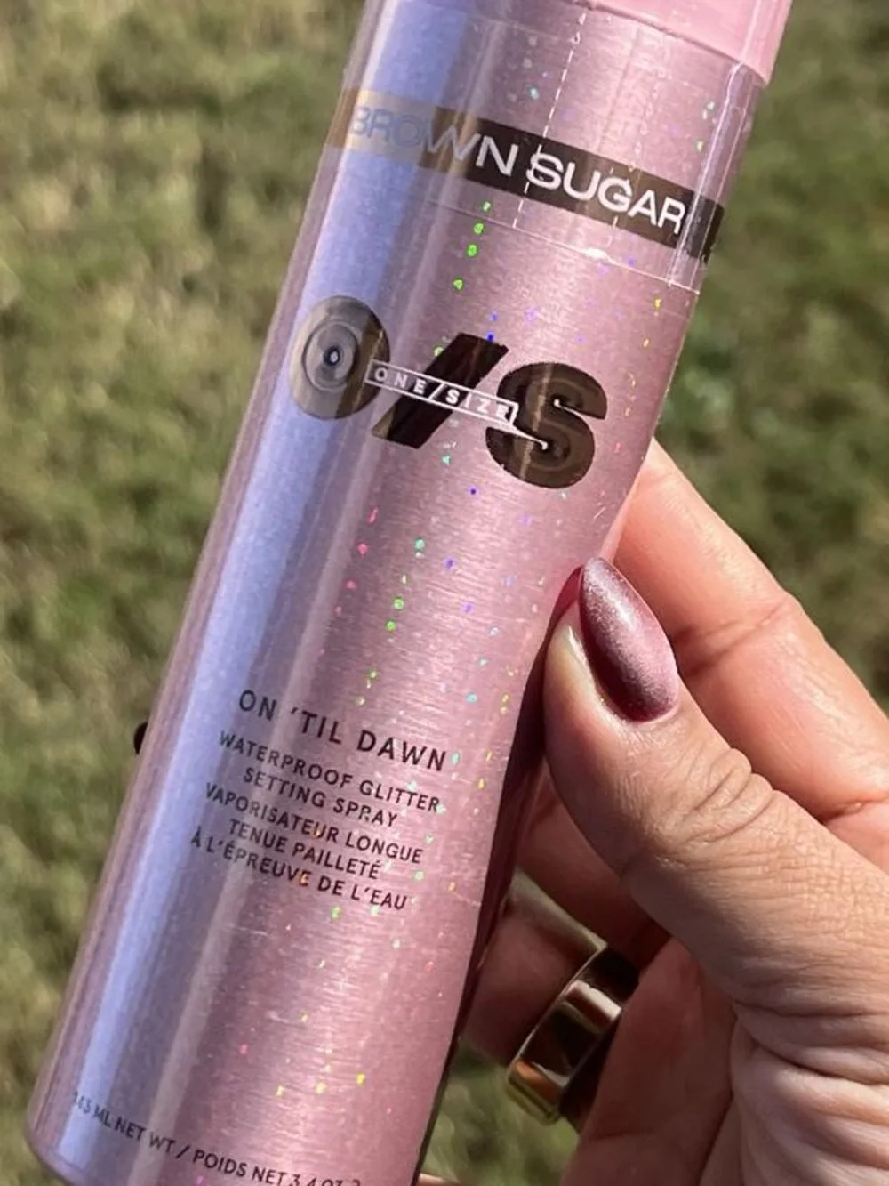 ONE/SIZE On ’Til Dawn Brown Sugar Glitter Setting Spray 3.4 oz NEW SEALED